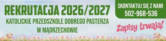 KATOLICKIE PRZEDSZKOLE DOBREGO PASTERZA